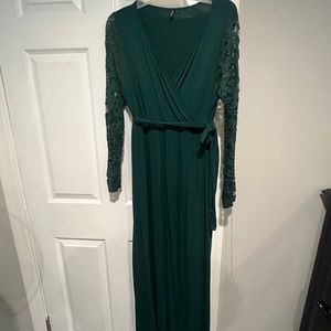 Lace long sleeve dress